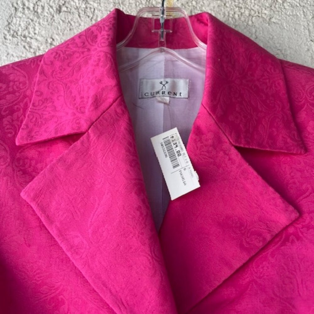 Current Fuchsia Pink Jacquard Blazer – new with tags - Picture 3 of 9